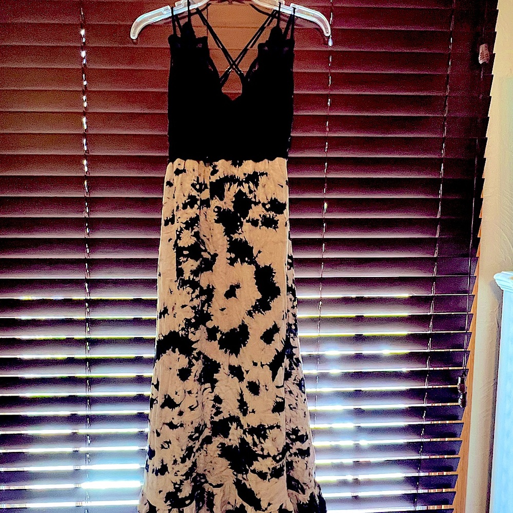Faded Rose size small long dress